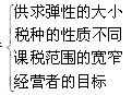 同等学力经济综合辅导财政学第四章税收原理
