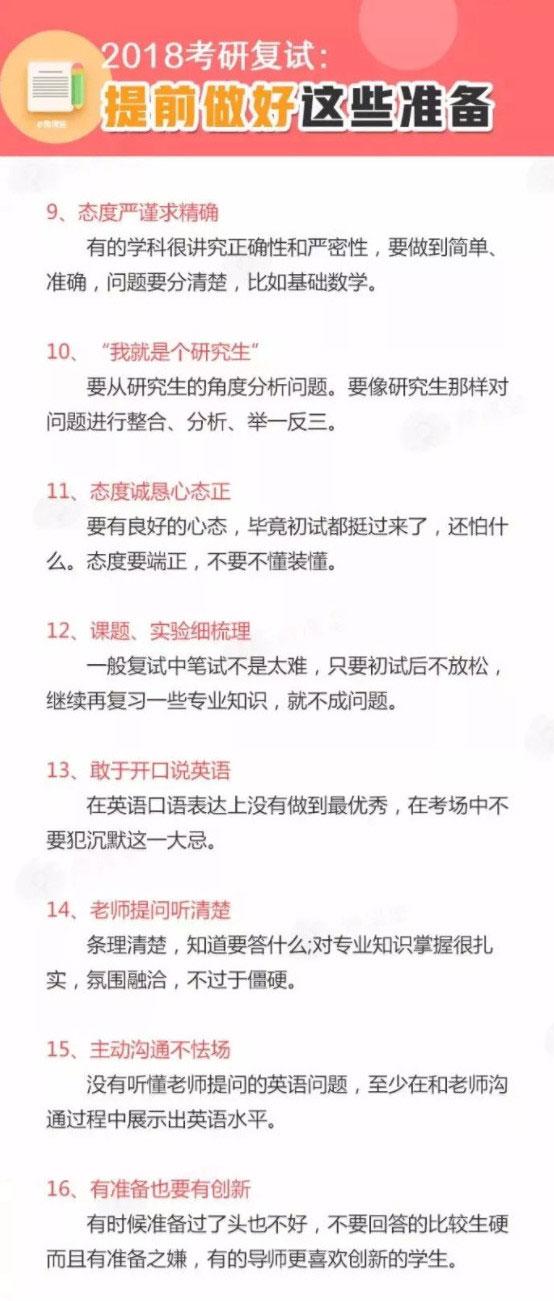 迎接2018MBA复试，你需要提前做好这些准备